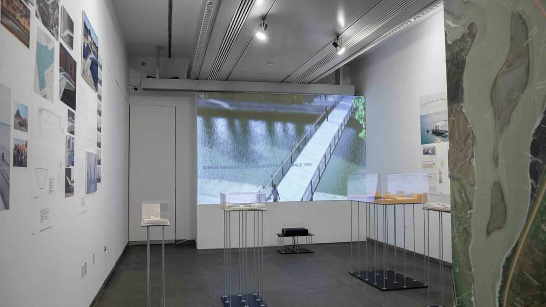 Dietmar Feichtinger, Architecture of connection, exhibition view. Courtesy of Austrian Cultural Forum