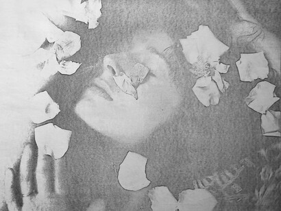 Penelope Slinger, Bed of Roses, 1974