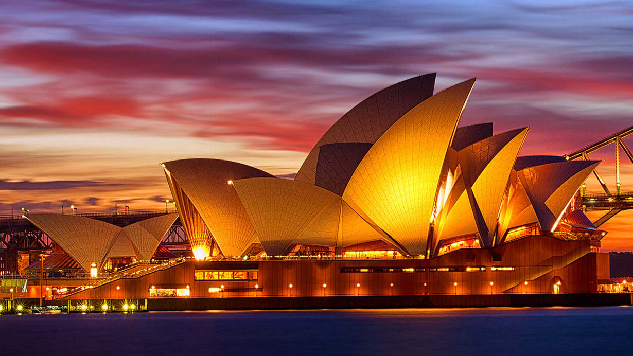 La famosísima y espectacular Ópera de Sidney