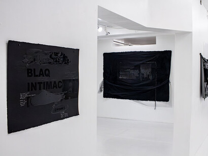 Installation View, Dominique Duroseau & Kevin Claiborne, Protected spaces, 2024. Courtesy of LatchKey Gallery