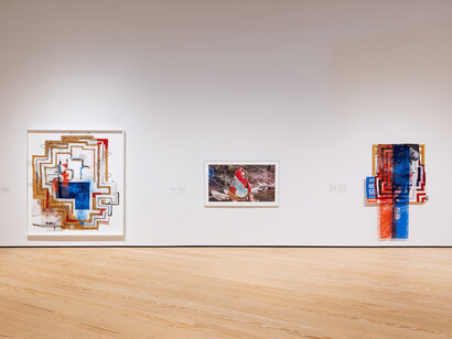 Tomashi Jackson, Across the universe, exhibition view. Courtesy of Contemporary Arts Museum