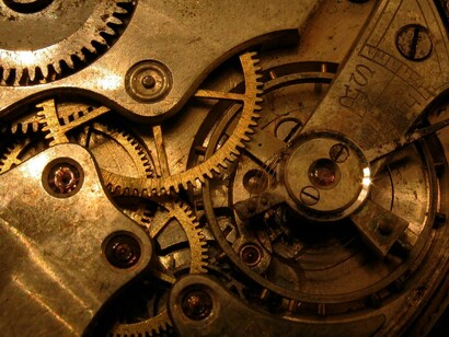 Mecanismo de un reloj