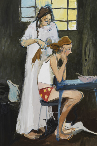 Jane Corrigan

Morning (I’m scared Mom), 2015

Oil on canvas

70 x 55 inches

177.8 x 139.7 cm