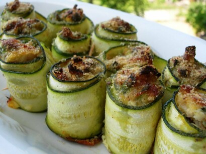 Zucchini's finger food