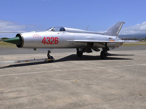Mikoyan-Gurevich MiG-21. Courtesy of Pearl Harbor Aviation Museum