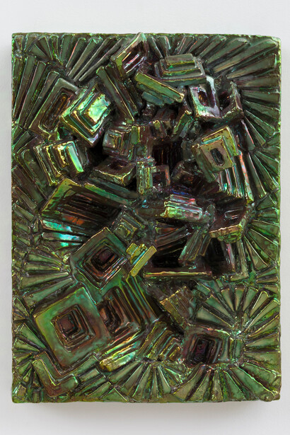 Julia Kunin, Tourmaline Dream, 2013, Ceramic, 13 1/3 x 10 x 3 1/2 inches