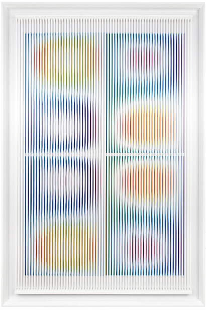 Alberto Biasi, Da forma a forma sul celeste, 1999