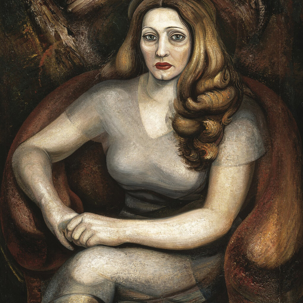 «Retrato de José Clemente Orozco, 1947» (1947), David Alfaro Siqueiros 
