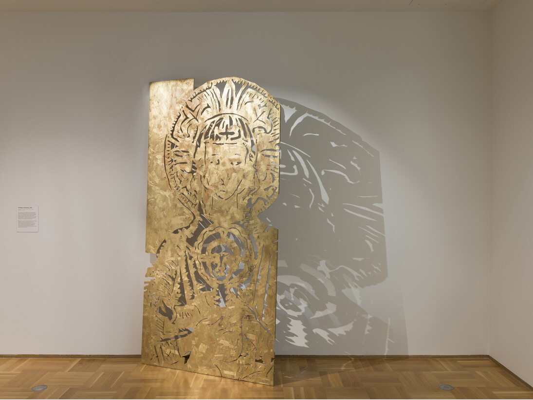 Installation view, BMO Harris Bank Chicago Works: Faheem Majeed, MCA Chicago, March 10-August 16, 2015, Photo: Nathan Keay, © MCA Chicago