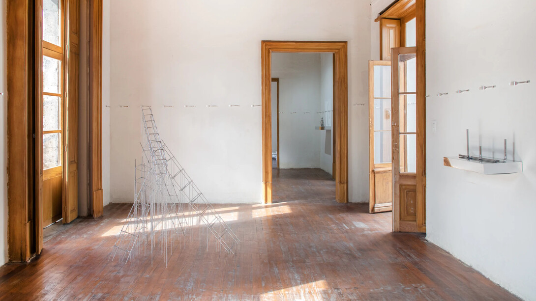 Rodolfo Díaz Cervantes and Marco Rountree, al alimón, exhibition view. Courtesy of Saenger Gallery