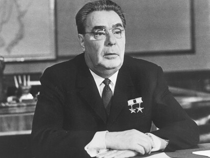 General Secretary of the Communist Party Leonid Ilyich Brezhnev