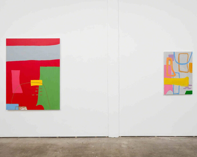Meg Cranston, Exhibition view. Courtesy of Meliksetian | Briggs
