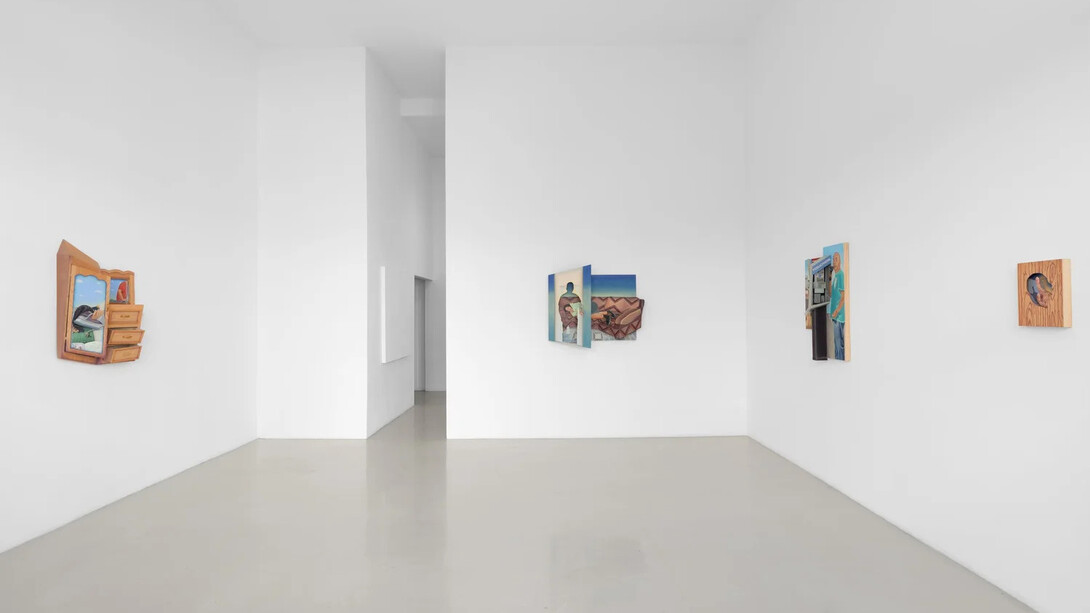 Estefania Ajcip, Folded memories, exhibition view. Courtesy of Charlie James Gallery