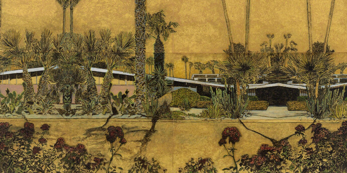 Stefan Kürten: Millefleurs. Courtesy of Hosfelt Gallery 