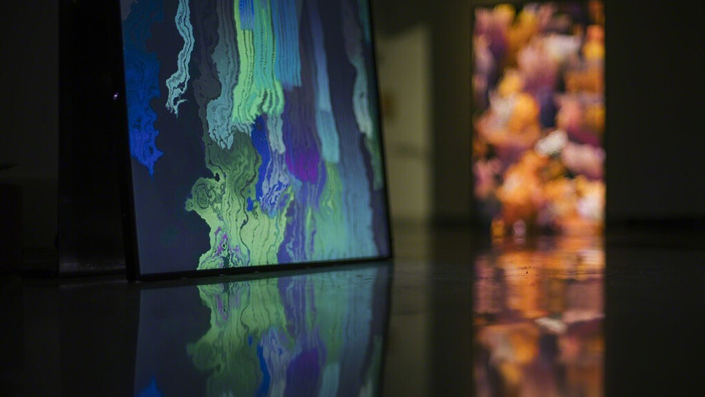 Daniel Canogar. Courtesy of Mark Moore Gallery