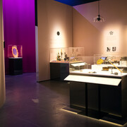 Sorcières . De l’ombre à la lumière, vue de l'exposition. Avec l'aimable autorisation de Pointe-à-Callière