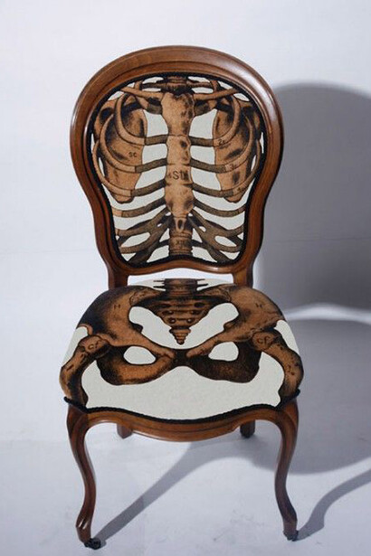 Skeletal chair