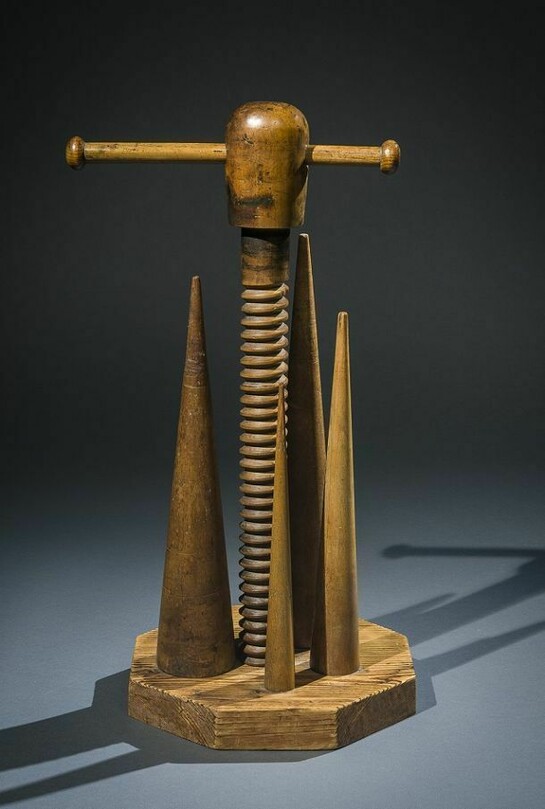 John Sideli, Stranger in their Midst, 2009, Mixed media, 25 x 14 ½ x 11 ¼ in.
