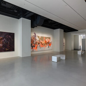 Michael Müller, Thinking about painting, exhibition view. Courtesy of gdm gallery