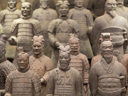 “Exército de terracota do Imperador Qin Shi Huang”, China, séc.III a.C..