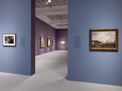 Various artists, To catch a fleeting moment. 150 years of impressionism, exhibition view. Courtesy of Tel Aviv Museum of Art