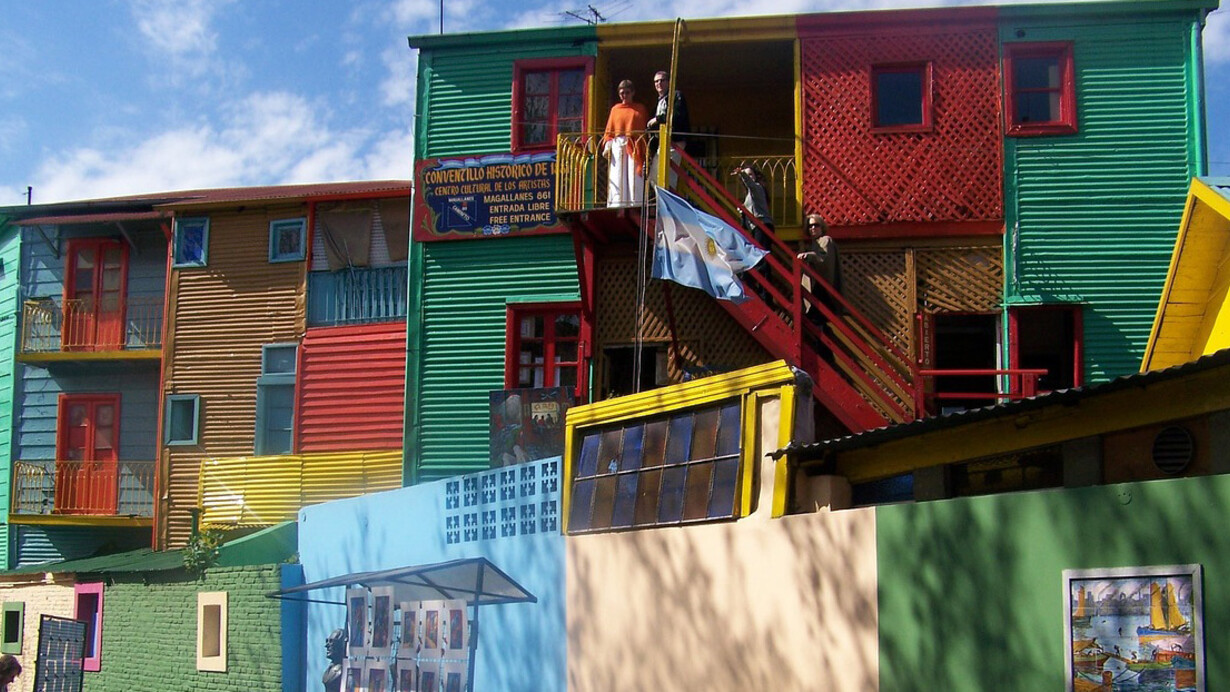 Caminito, la Boca, Buenos Aires,
Argentina