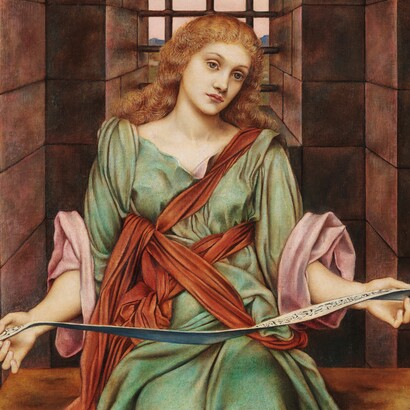 Evelyn De Morgan, "The Soul's Prison House", 1888, De Morgan Collection, Londra, UK 