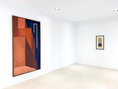 Various artists, Dynamic visions the art of perception and space, exhibition view. Courtesy of Villazan Gallery