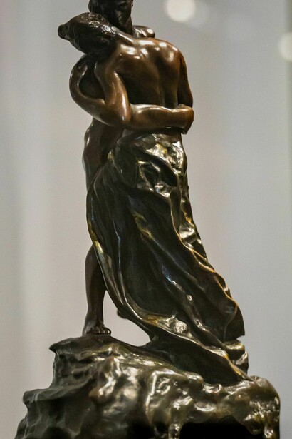 "La Valse", escultura de bronce, Camille Claudel, entre 1891 y 1905