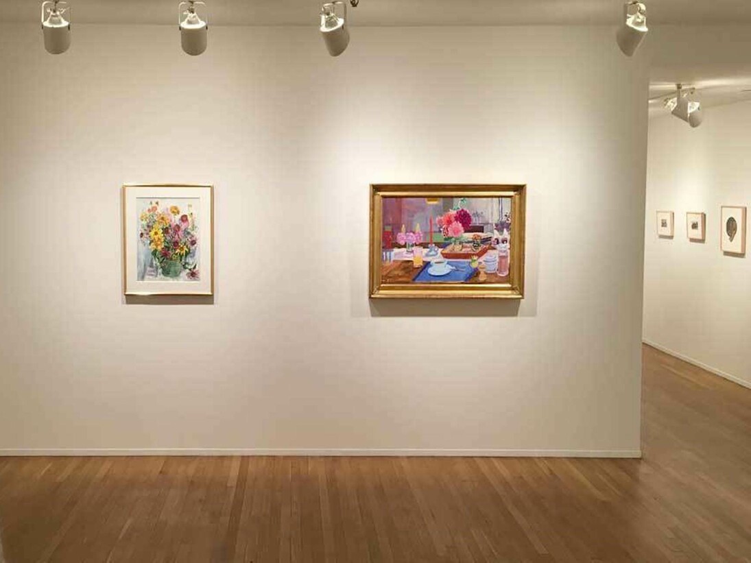 Nell Blaine, Exhbition view. Courtesy of Tibor de Nagy