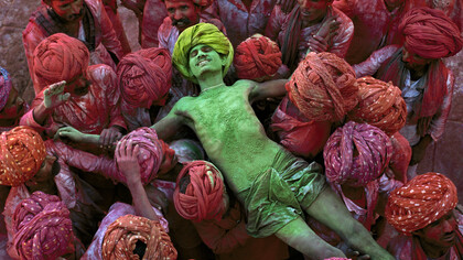 Festival de Holi, Nepal. Los colores de la primavera