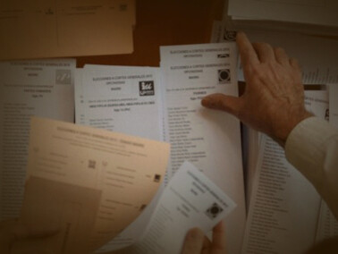 Boletas electorales en España