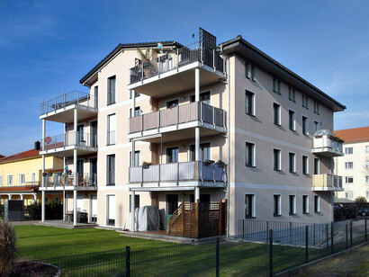 Passive house-certified building, Dresden, Germany