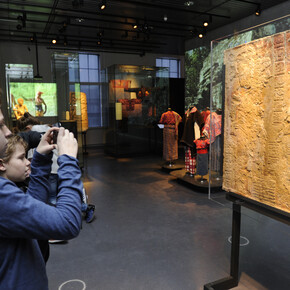 Central and South America, exhibition view. Courtesy of Wereldmuseum Leiden