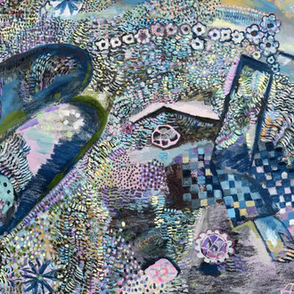 Diamond garden for Cornelia (Amongst the Elvers) (detail), 2026. Courtesy of Harkawik
