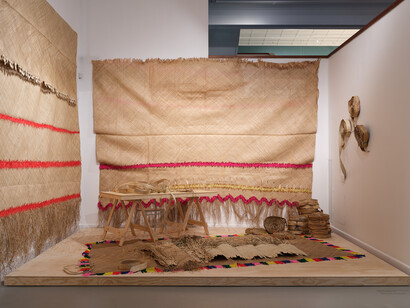 Lalaga, exhibition view. Courtesy of Govett-Brewster Gallery