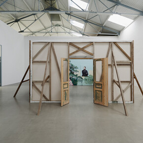 Melora Kuhn, The Drawing Room, Exhibition view, courtesy Galerie EIGEN + ART Leipzig/Berlin
