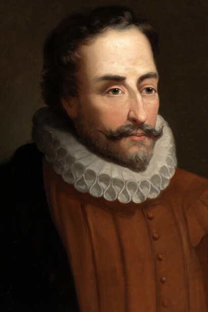 Eduardo Balaca y Orejas Canseco, Retrato de Miguel de Cervantes