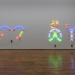 Keith Sonnier. Courtesy of Galleria Fumagalli