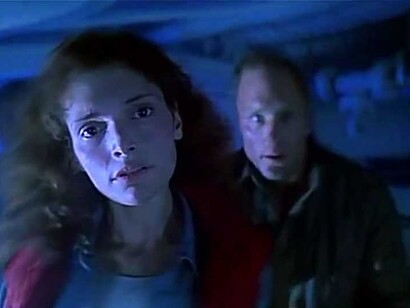 Protagonistas de la película The Abyss, de James Cameron