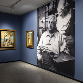 De Chirico and the theatre, exhibition view. Courtesy of Serlachius Museum