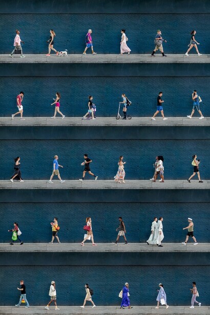 Xan Padrón, Time lapse. Christopher street, 2023. Courtesy of Benrubi Gallery