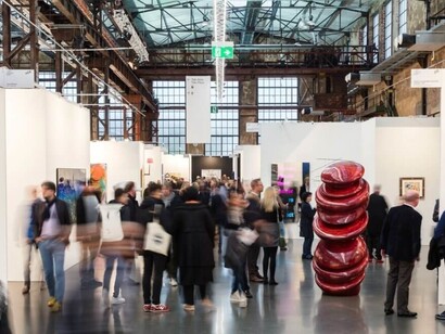 Art opening in Berlin