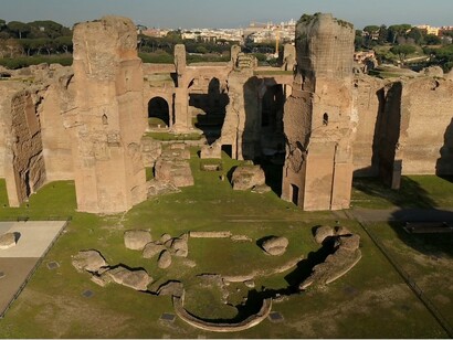 Terme di Caracalla, il calidarium