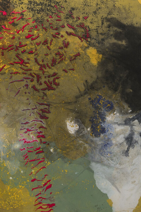 Kennedy Yanko, Single gesture (detail), 2025. Courtesy of Pace Prints