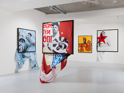 Jonathas de Andrade, Ivresse d’une vie de bains de mer, exhibition view. Courtesy of Galleria Continua