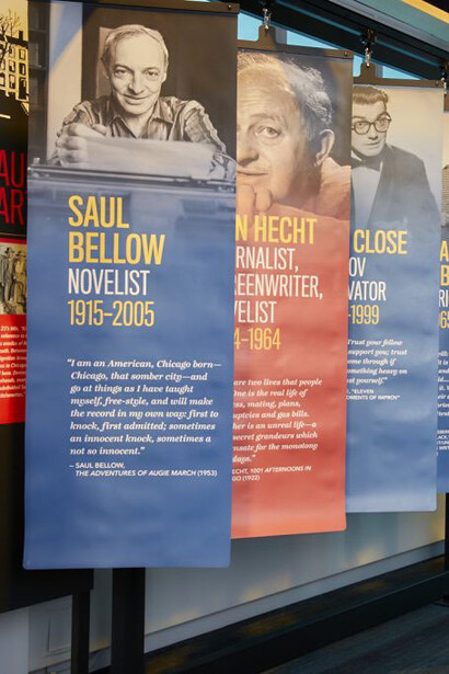 Wintrust Chicago Gallery. Courtesy of American Writers Museum