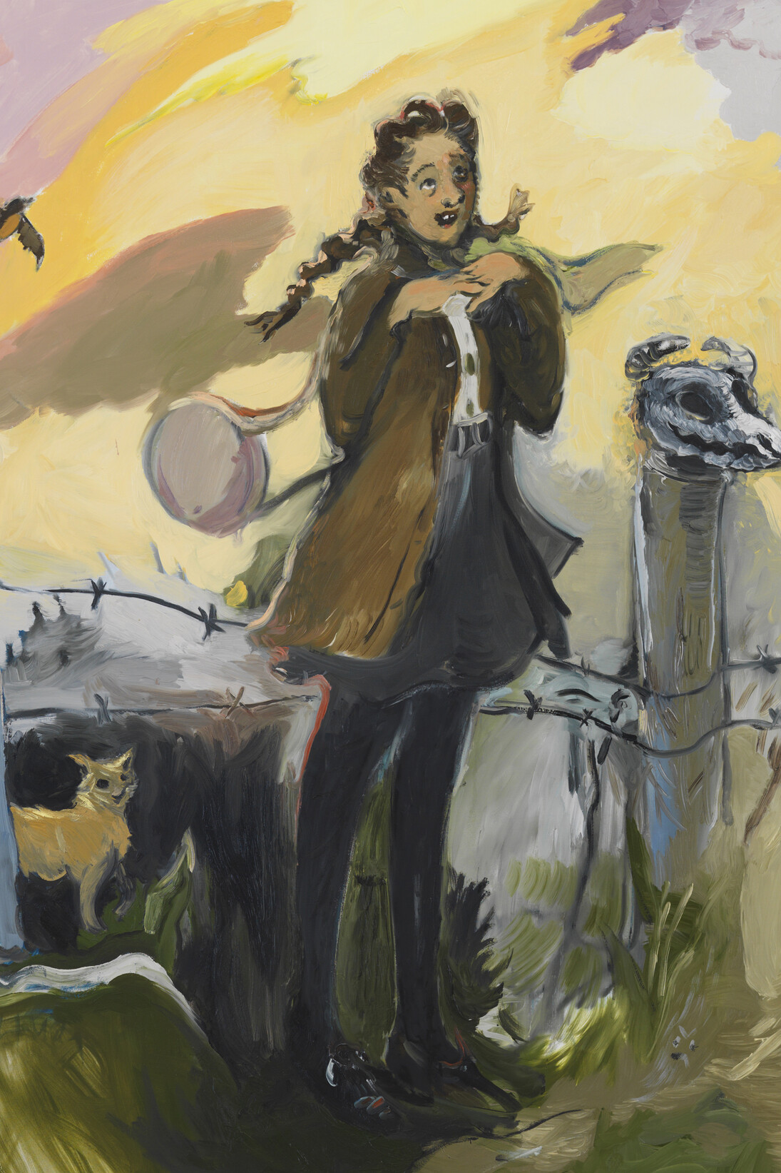 Jane Corrigan

It Follows (Jose the Cat), 2016

Oil on canvas

62 x 44 inches

157.5 x 111.8 cm