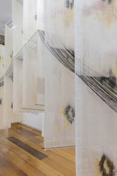 In the Studio. Courtesy of Sara Kay Gallery