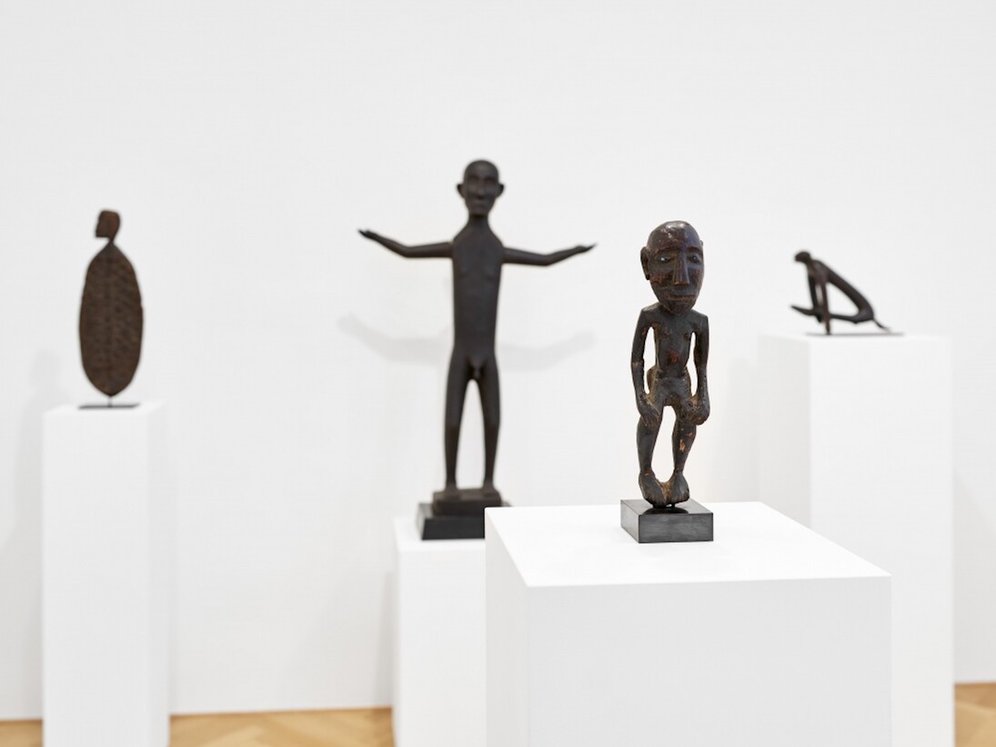 Spirits and Ancestors, Exhibition view. Courtesy of Galerie Max Hetzler